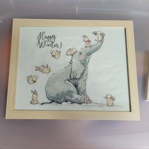 Happy Winter Cross-stitch